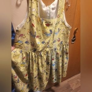 Frockasaurus 3x Dr Seuss dress